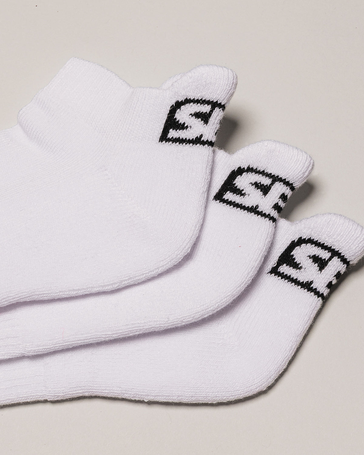 White Trainer Socks 3 Pack