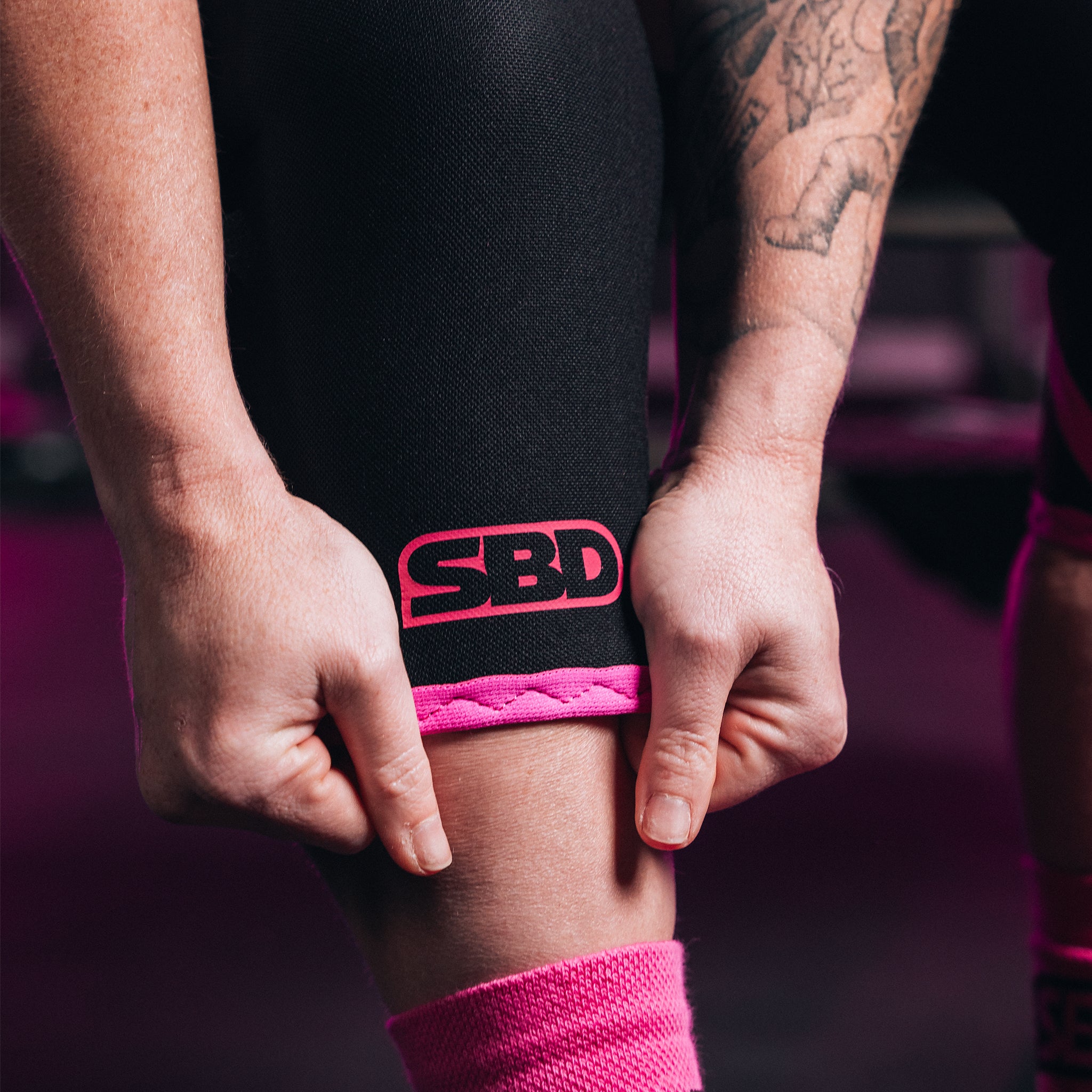 SBD KneeSleeves Phantom M ニースリーブ　ファントム　膝 Phantom ウェイトリフティングニースリーブ | SBD Apparel Japan