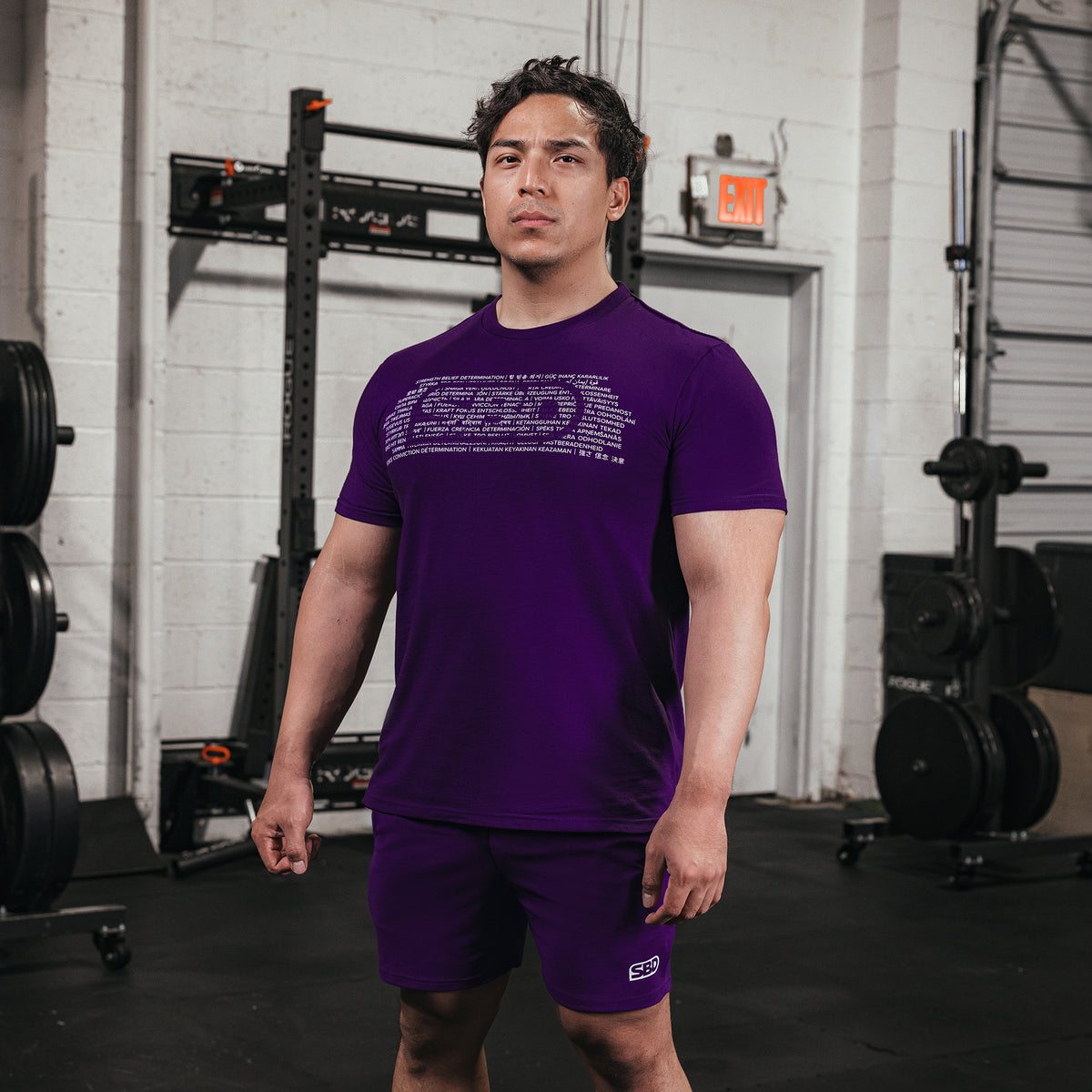 Men's Aspire Purple T-Shirt