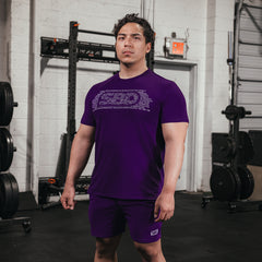 Men's Aspire Purple T-Shirt