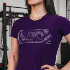 Women's Aspire Purple T-Shirt