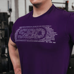 Men's Aspire Purple T-Shirt
