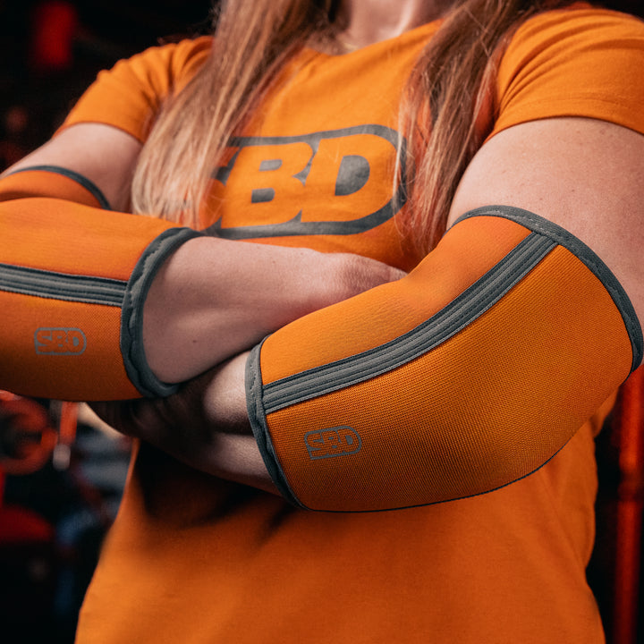 Forge Orange Elbow Sleeves