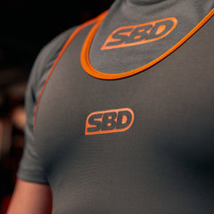 Men's Forge Gray Powerlifting Singlet