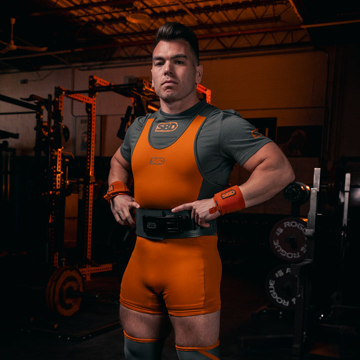 Forge Orange Powerlifting Singlet