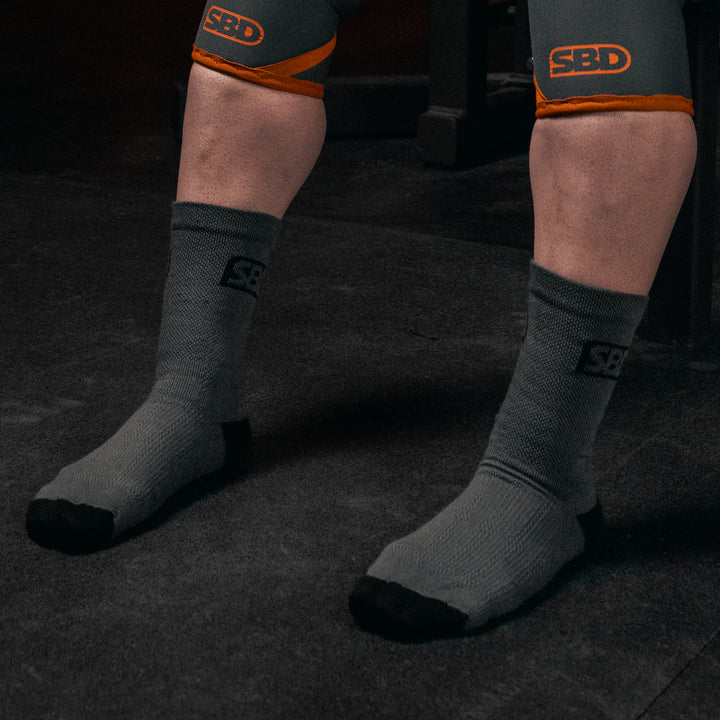 Forge Gray Sports Socks