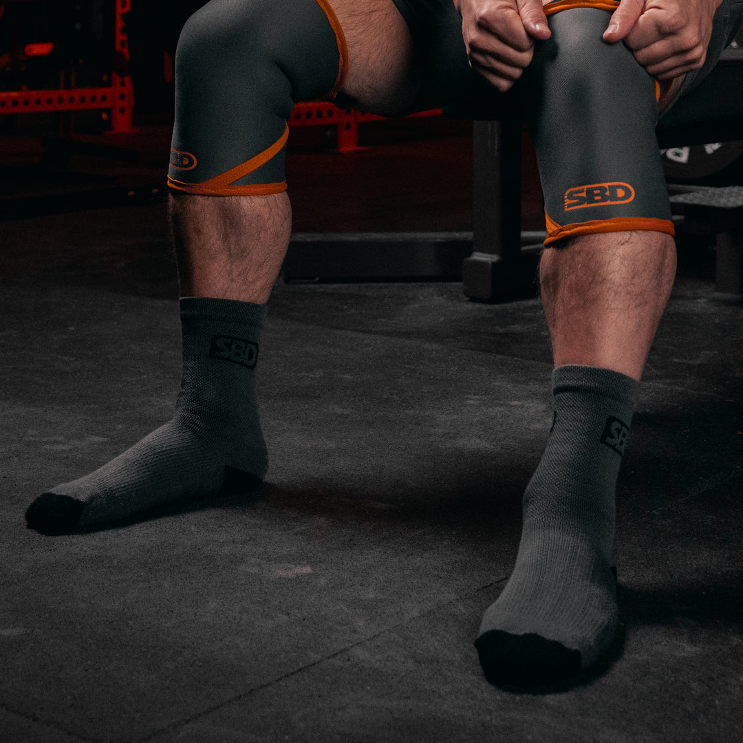 Forge Gray Sports Socks