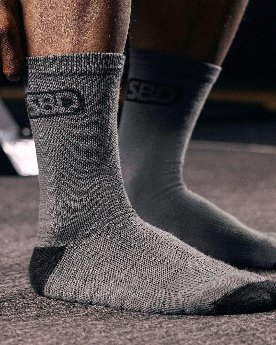 Forge Gray Sports Socks