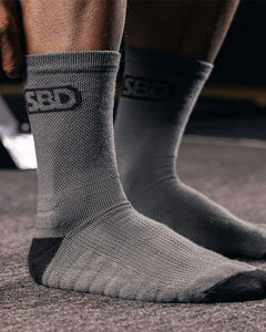 Forge Gray Sports Socks