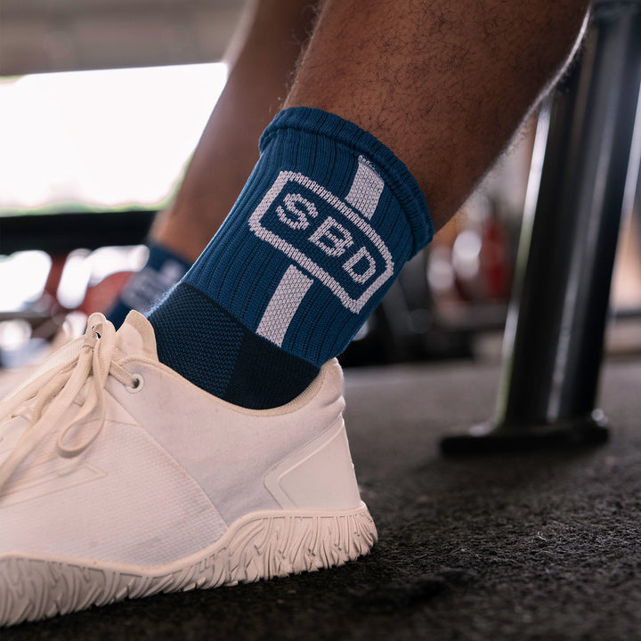 Summer 2019 Blue Sports Socks