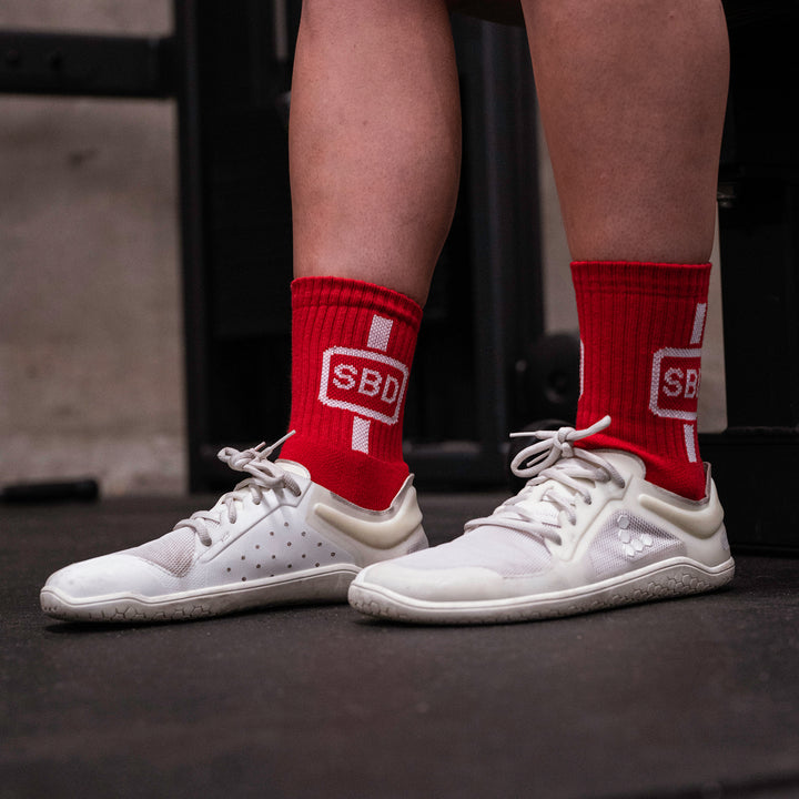 Summer 2019 Red Sports Socks