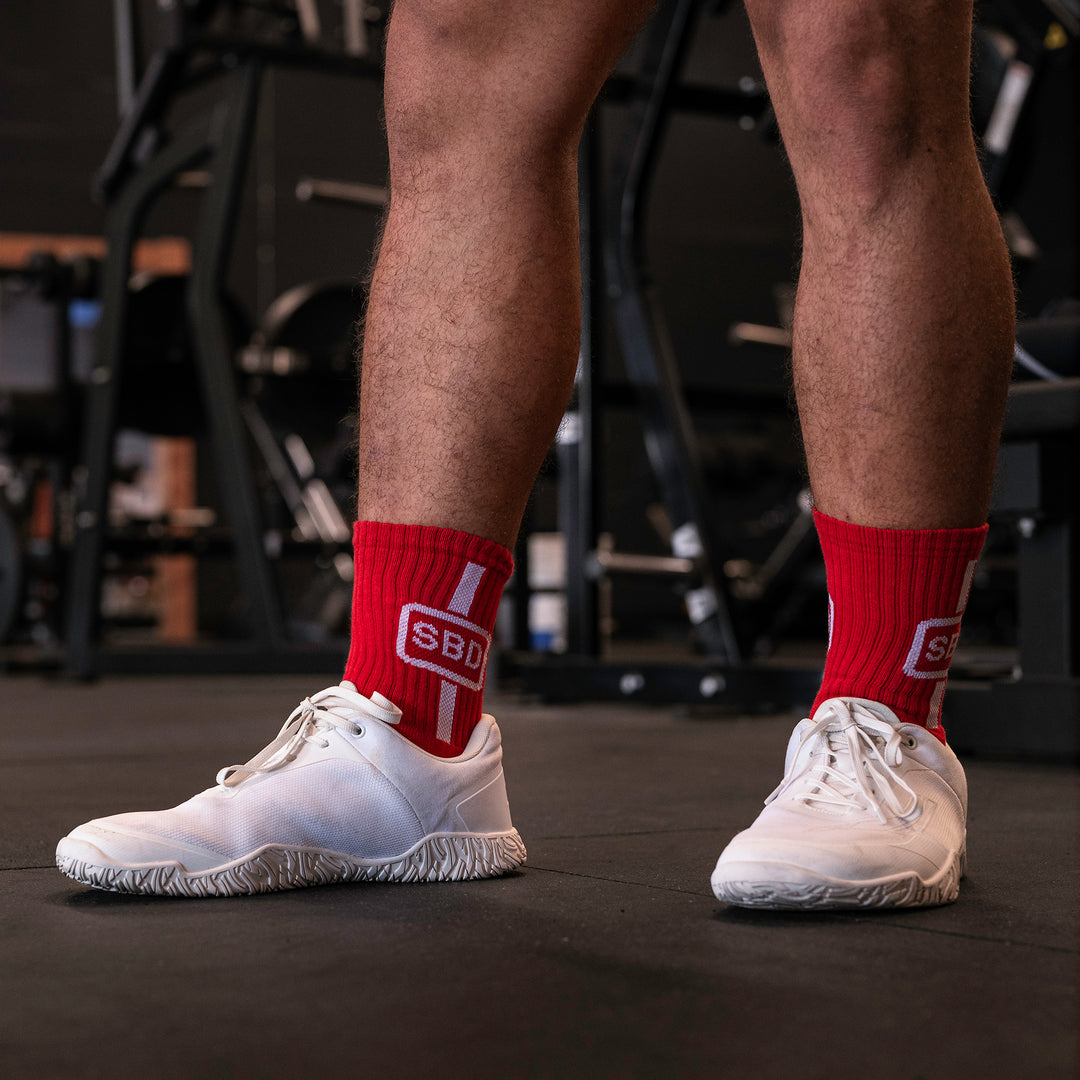 Summer 2019 Red Sports Socks