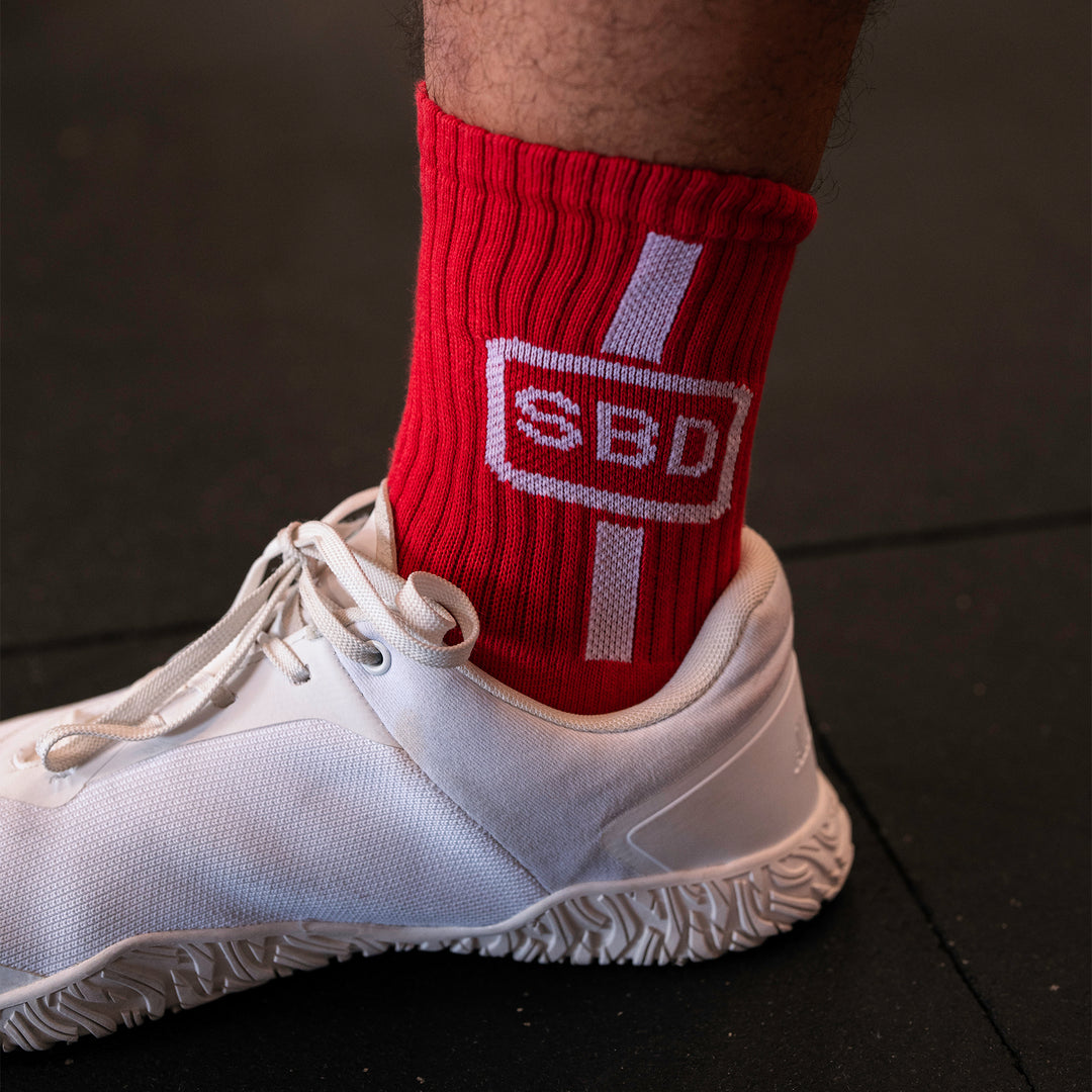 Summer 2019 Red Sports Socks