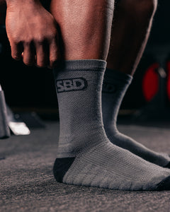 Forge Gray Sports Socks