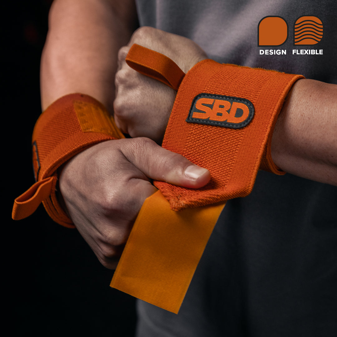 Forge Orange Wrist Wraps