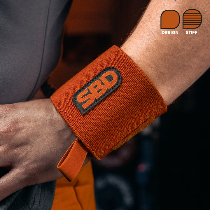 Forge Orange Wrist Wraps