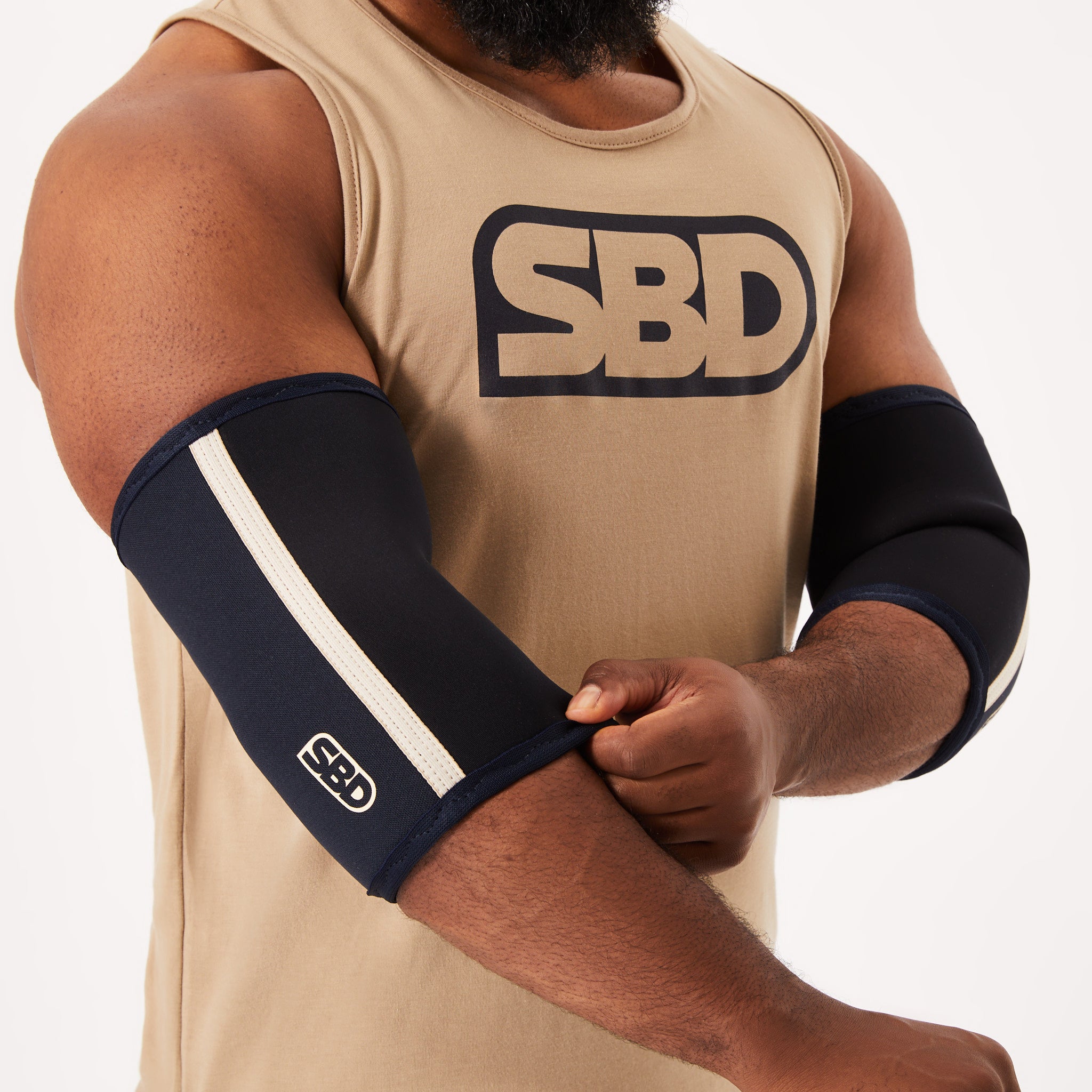 Weight lifting shop elbow sleeves