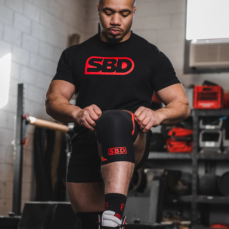 SBD 7mm Powerlifting Knee Sleeves – City Strength