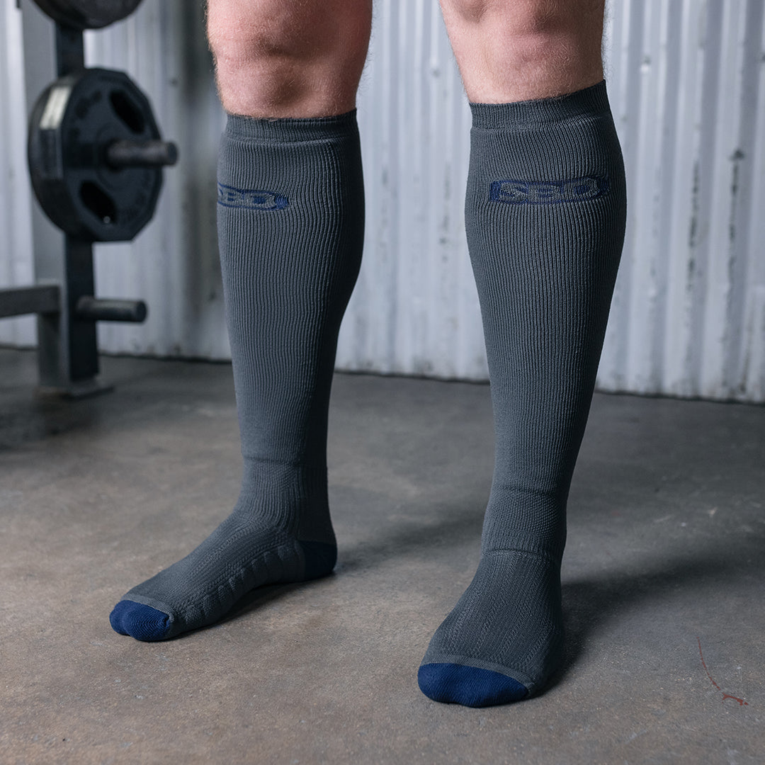 Storm Gray Deadlift Socks