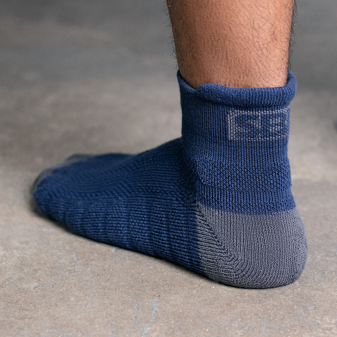 Storm Navy Athletic Socks