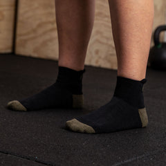 Endure Black Athletic Socks