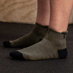 Endure Green Athletic Socks