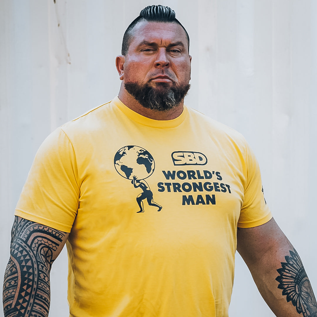 2021 World's Strongest Man T-Shirt Heats